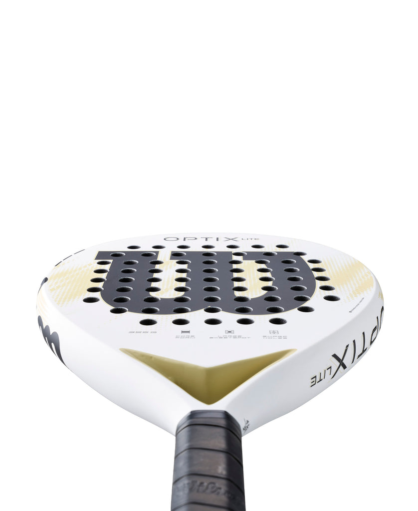 Wilson Optix V2 Lite Padel Racket - White (2026)