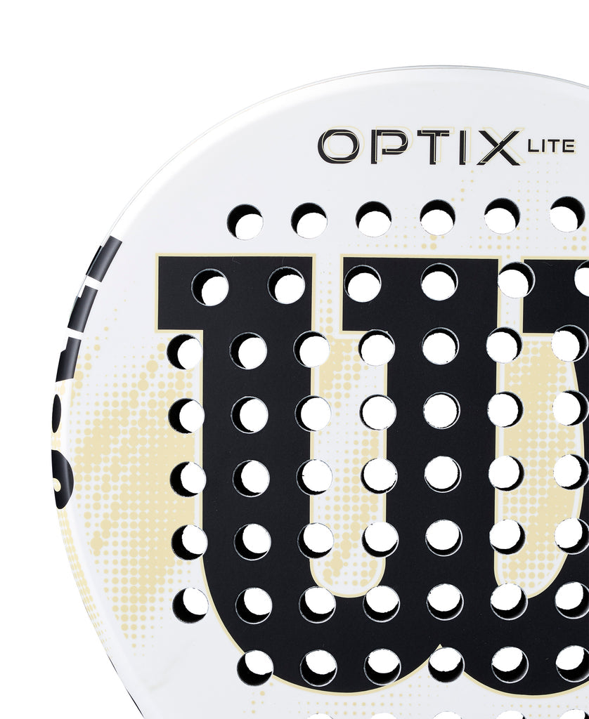 Wilson Optix V2 Lite Padel Racket - White (2026)