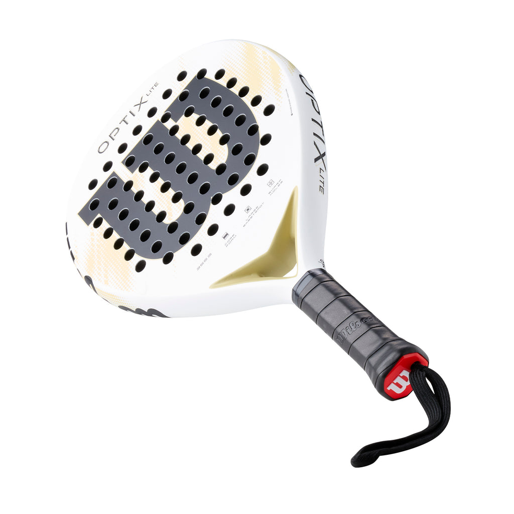 Wilson Optix V2 Lite Padel Racket - White (2026)