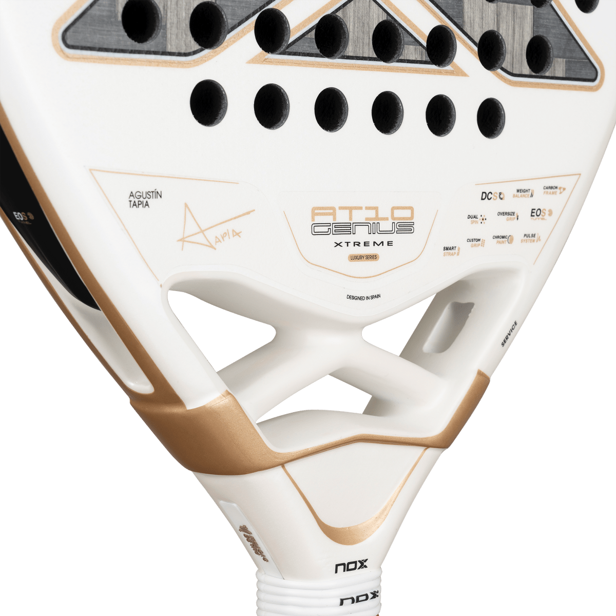 NOX AT10 Genius 12K Alum Xtreme Padel Racket (2026)