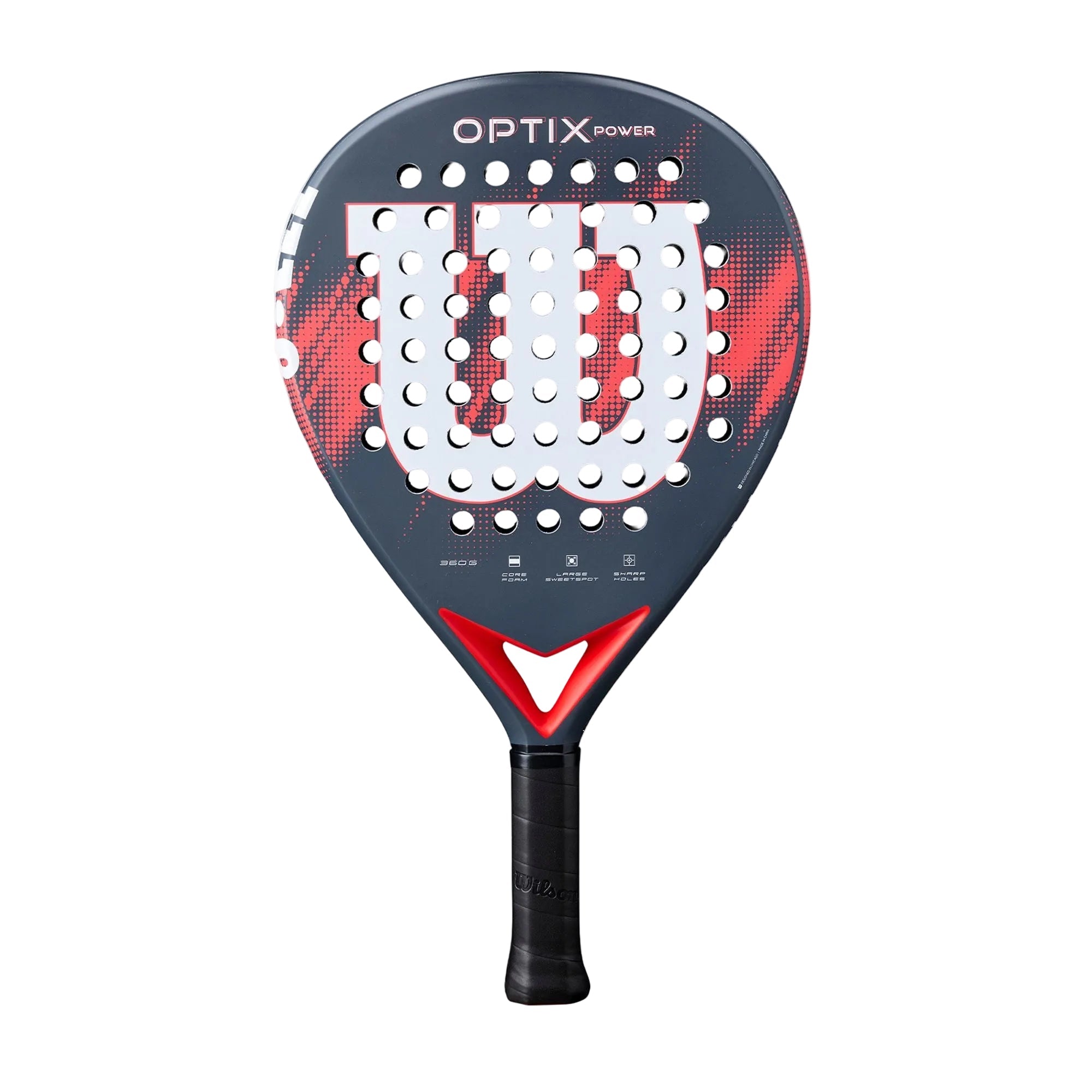 Wilson Optix V2 Power Padel Racket - Red (2026)
