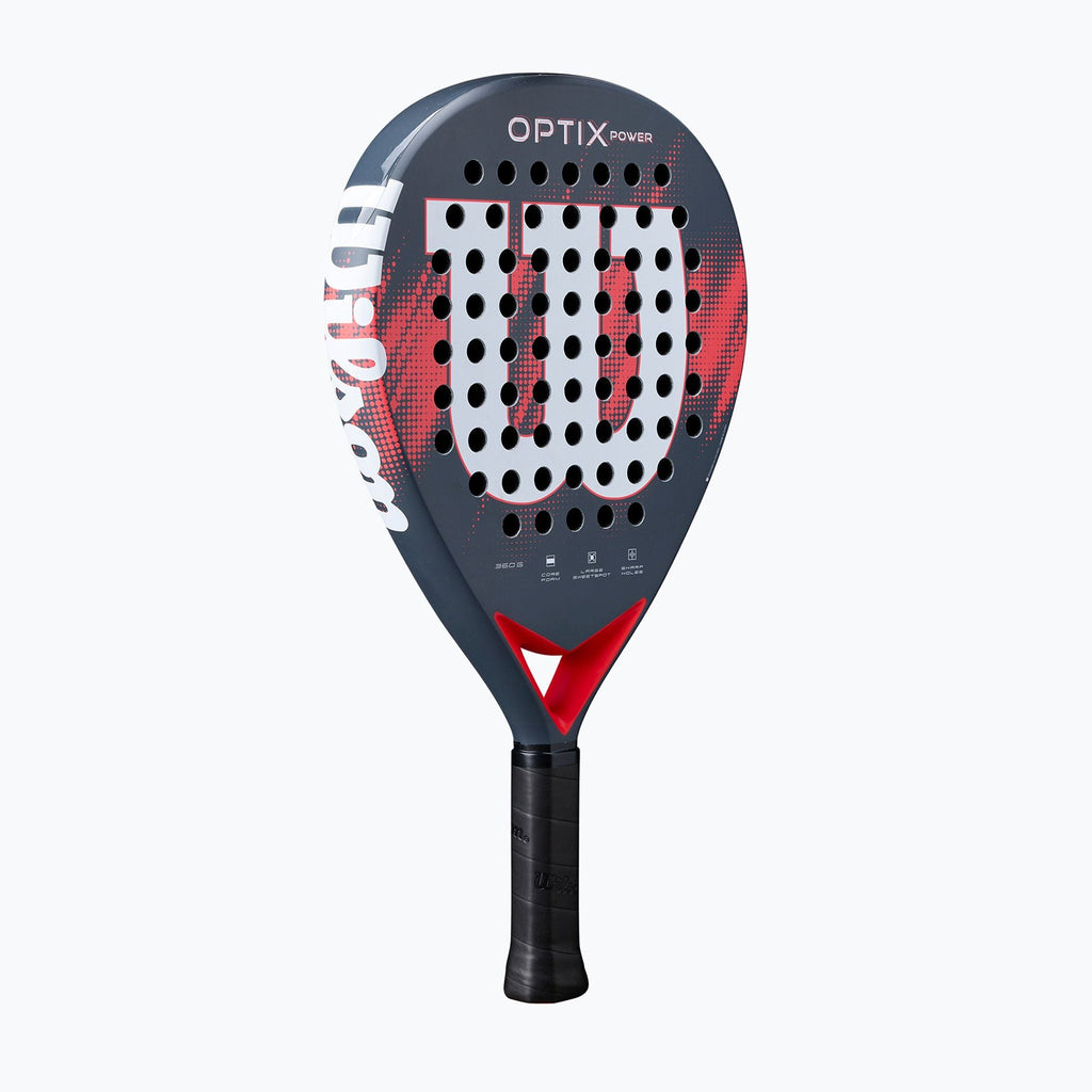 Wilson Optix V2 Power Padel Racket - Red (2026)