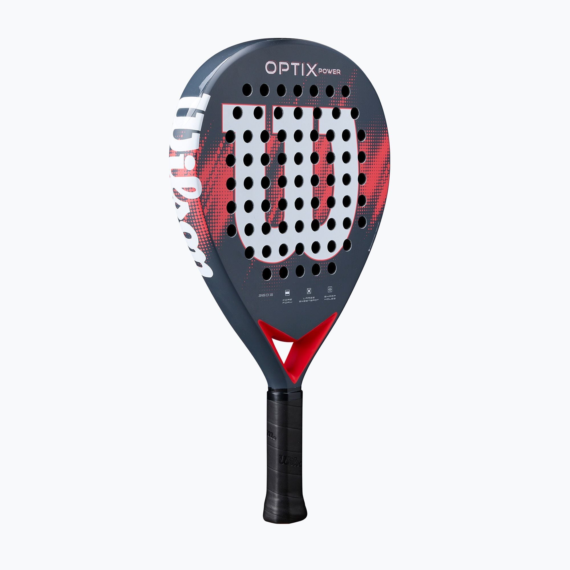 Wilson Optix V2 Power Padel Racket - Red (2026)