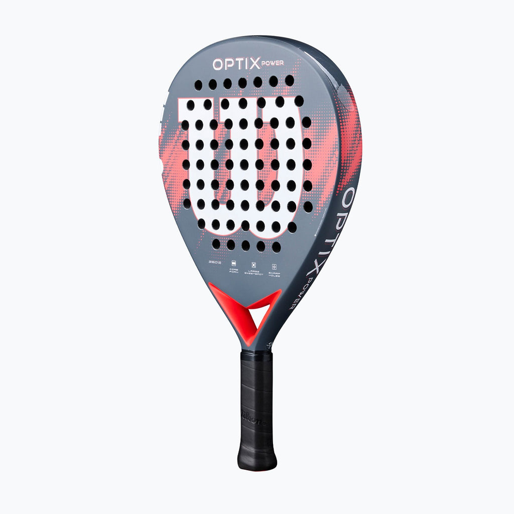 Wilson Optix V2 Power Padel Racket - Red (2026)