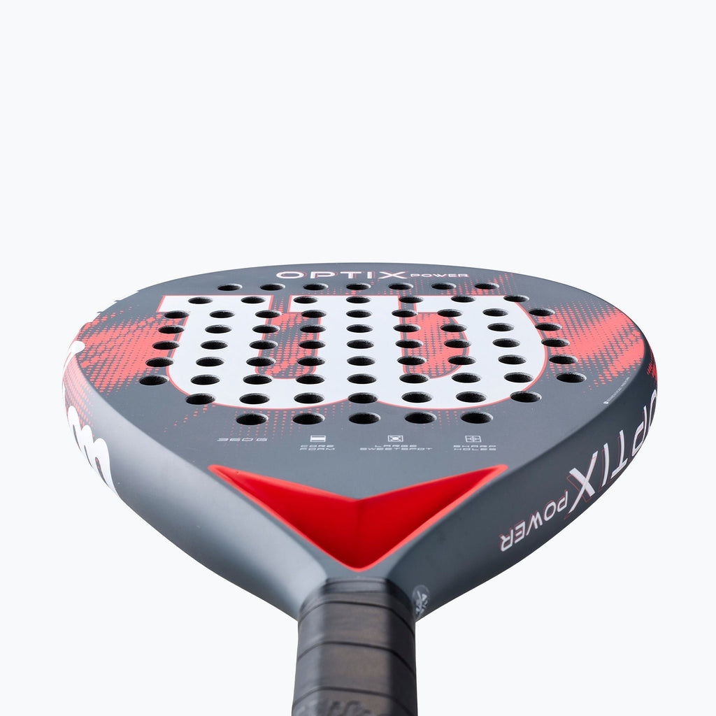 Wilson Optix V2 Power Padel Racket - Red (2026)