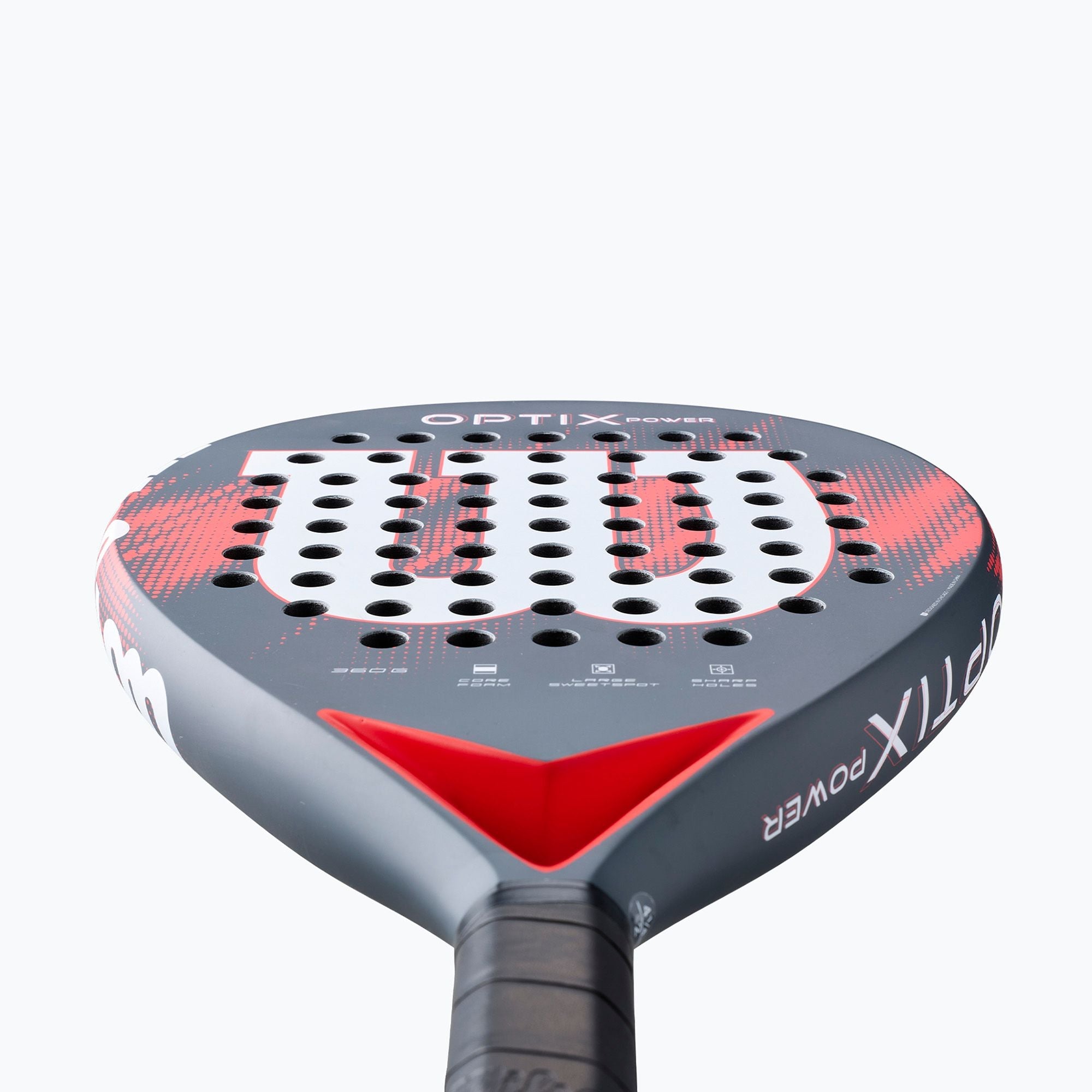 Wilson Optix V2 Power Padel Racket - Red (2026)