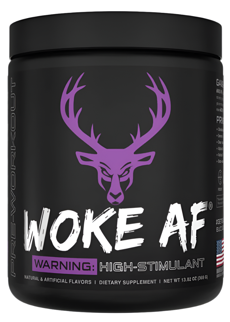 Bucked Up WOKE AF High-Stim Pre-Workout